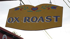 Ox Roasting Sign